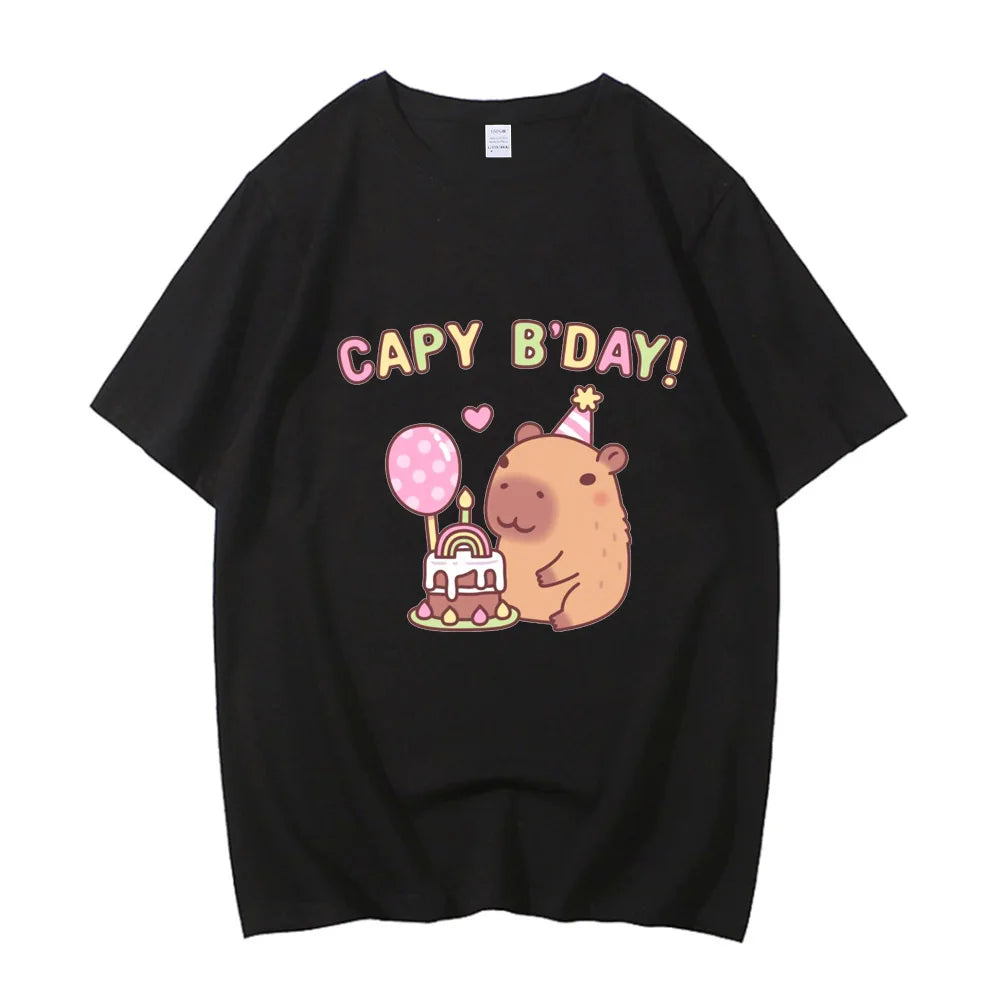 Funny Capybara Lover Tees for Adult Capybara Lovers