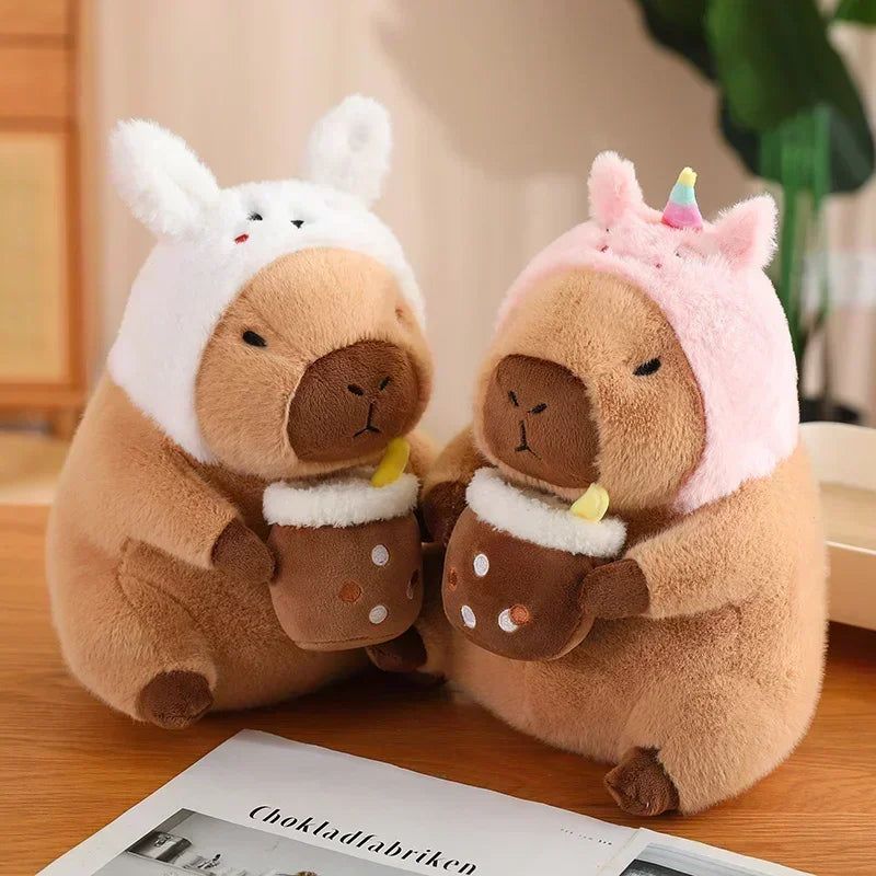 Kawaii Capybara Plushies – Cute Toast Stuffed Animal Doll