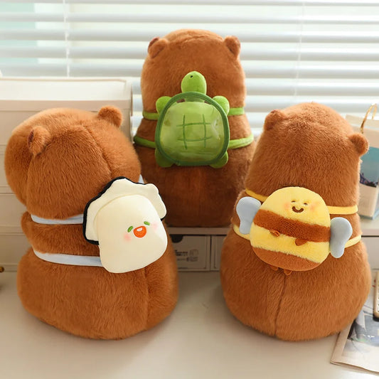 Kawaii Transform Capybara Plush – Cute, Soft & Collectible