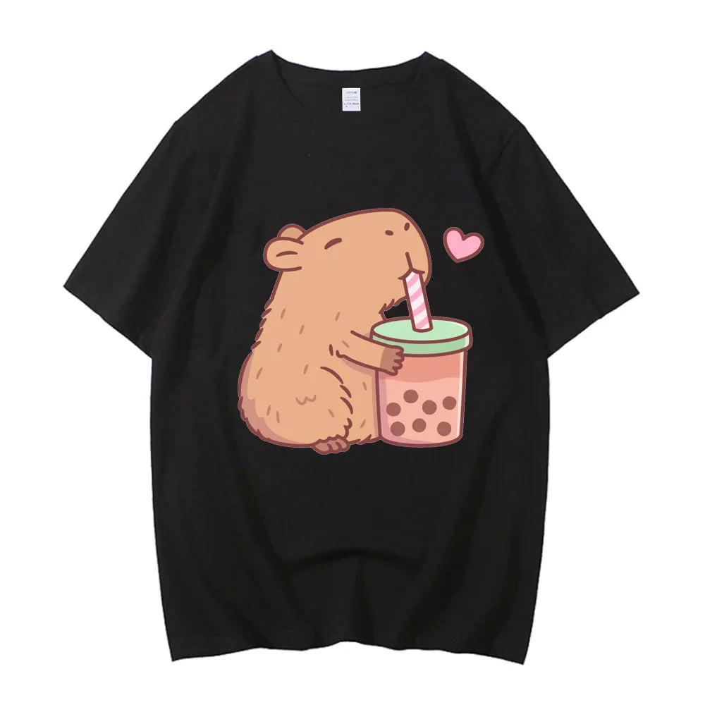 Funny Capybara Lover Tees for Adult Capybara Lovers
