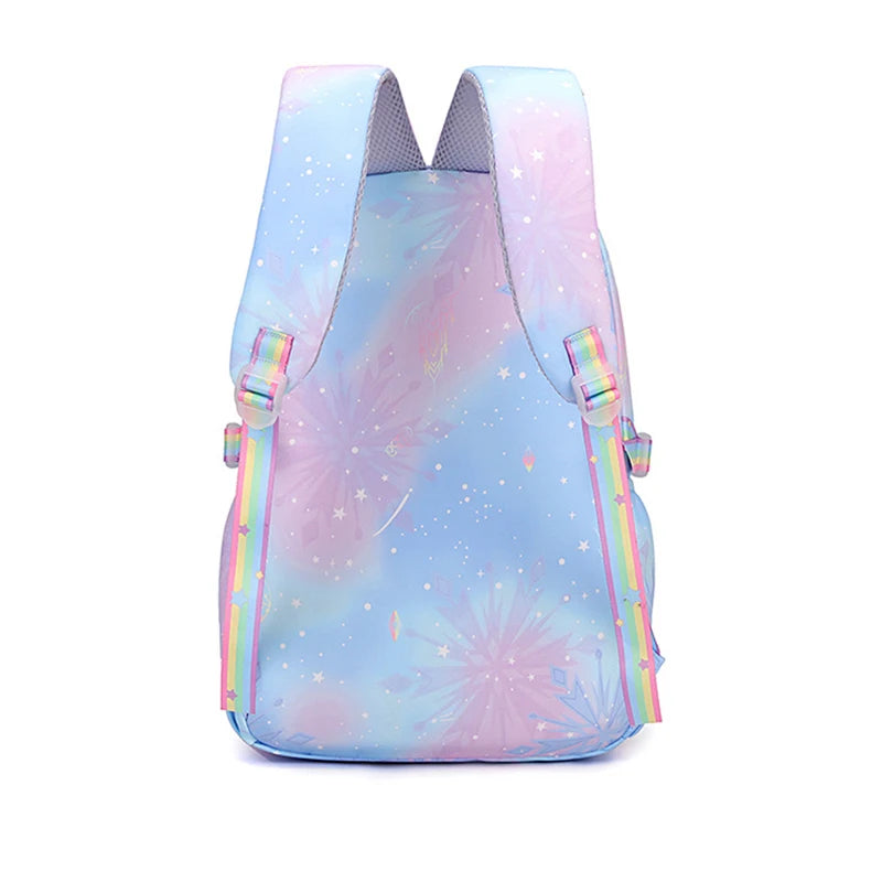 Capybara & Watermelon Graphic School Backpack – Cute Cartoon Bag for Kids