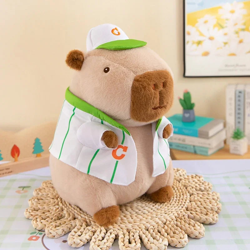 Fluffy Capybara Plush Toys – Big Kawaii Stuffed Animal (25/40/50cm)