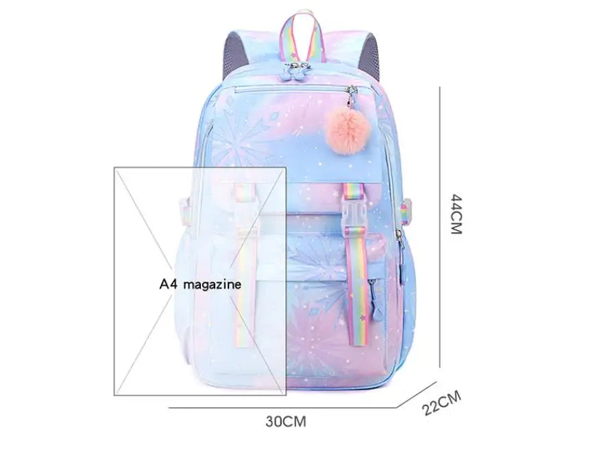 Adorable Capybara Print Backpack – Large Capacity & Lightweight
