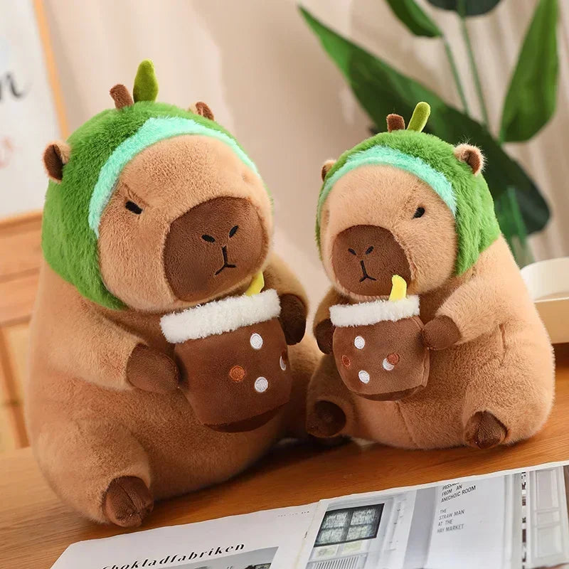 Kawaii Capybara Plushies – Cute Toast Stuffed Animal Doll