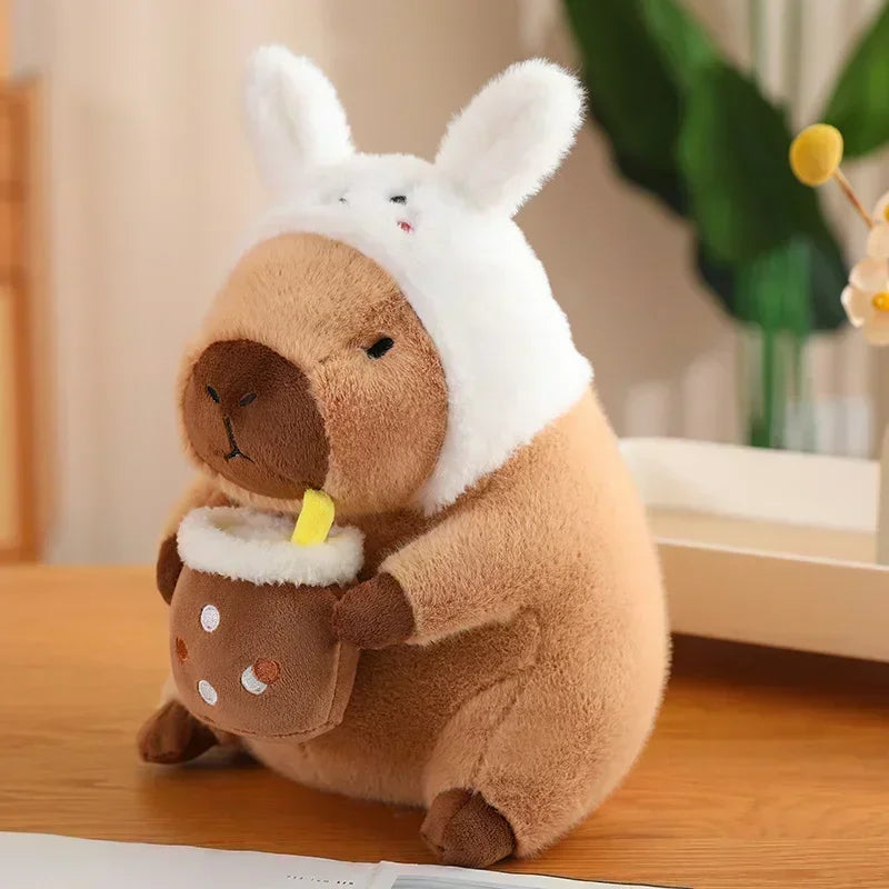 Kawaii Capybara Plushies – Cute Toast Stuffed Animal Doll