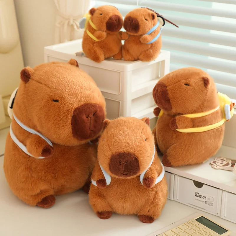 Kawaii Transform Capybara Plush – Cute, Soft & Collectible