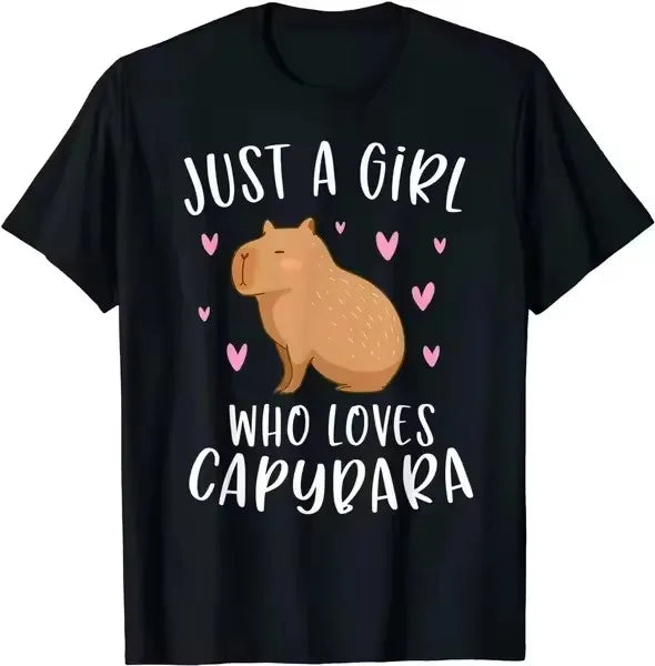 Funny Capybara Lover Tees for Adult Capybara Lovers