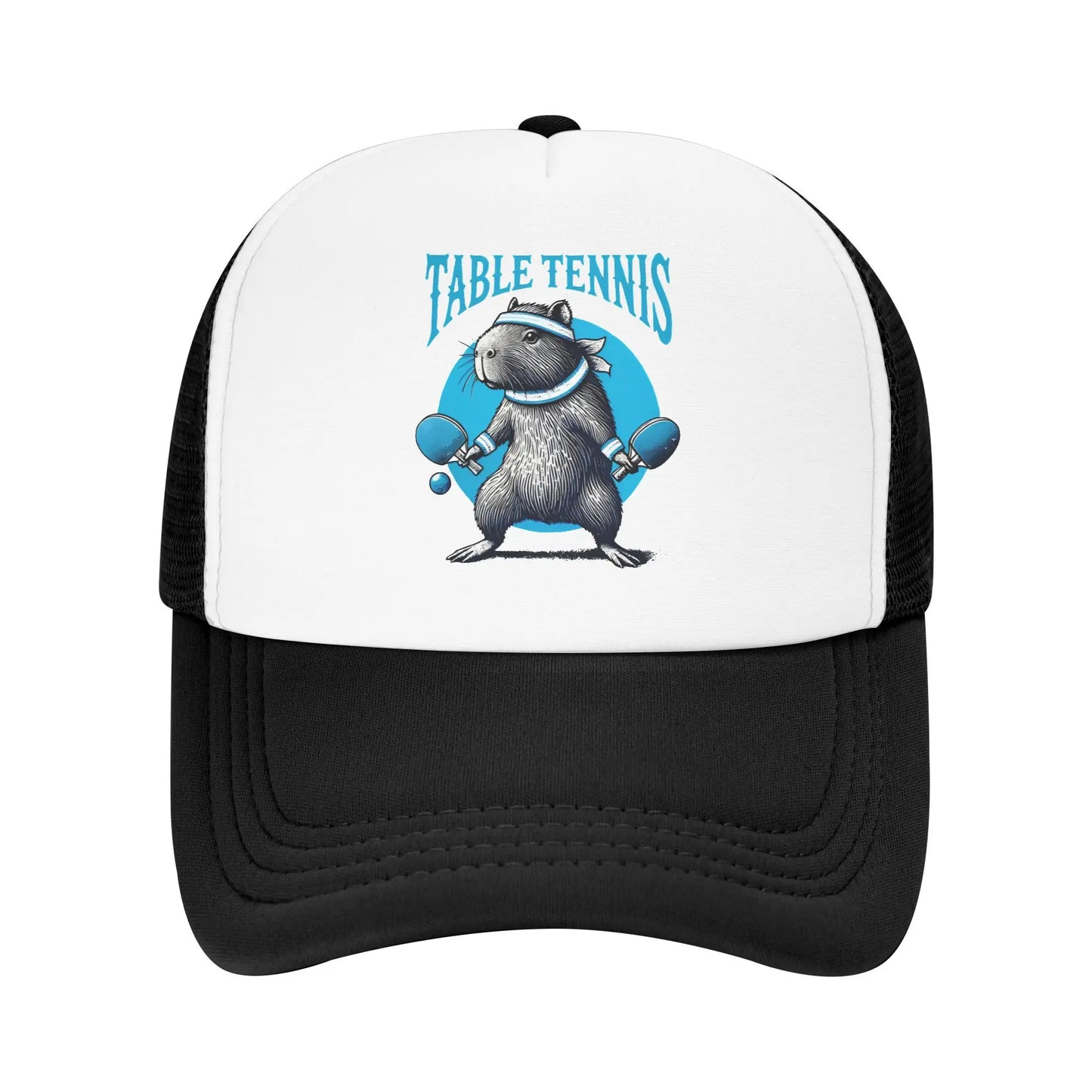 Capybara Trucker Hat – Adjustable Mesh Baseball Cap