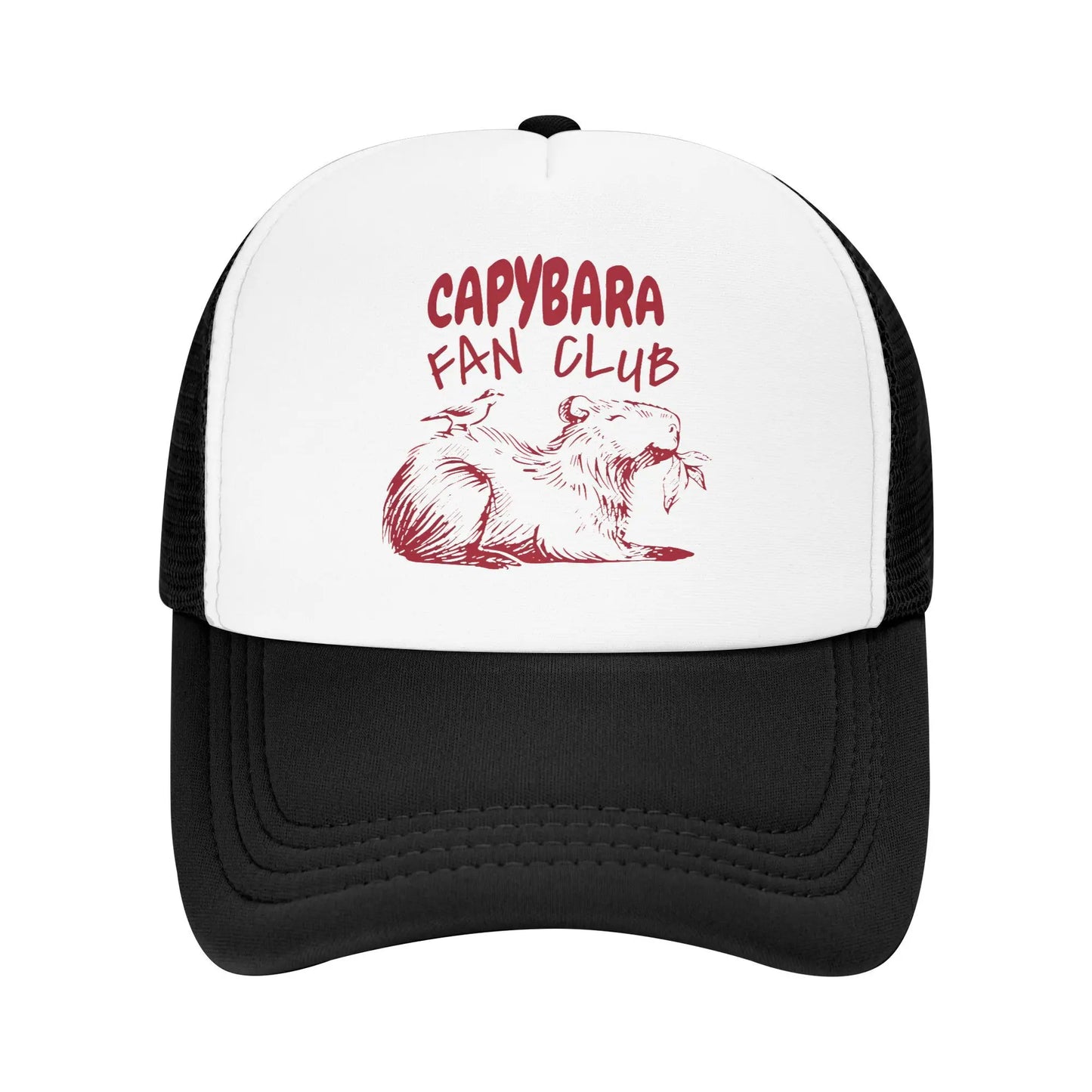 Capybara Trucker Hat – Adjustable Mesh Baseball Cap