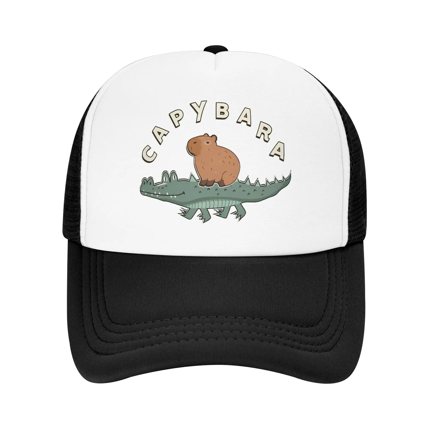 Capybara Trucker Hat – Adjustable Mesh Baseball Cap